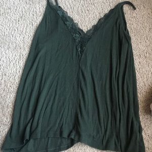 AE soft and sexy green tank